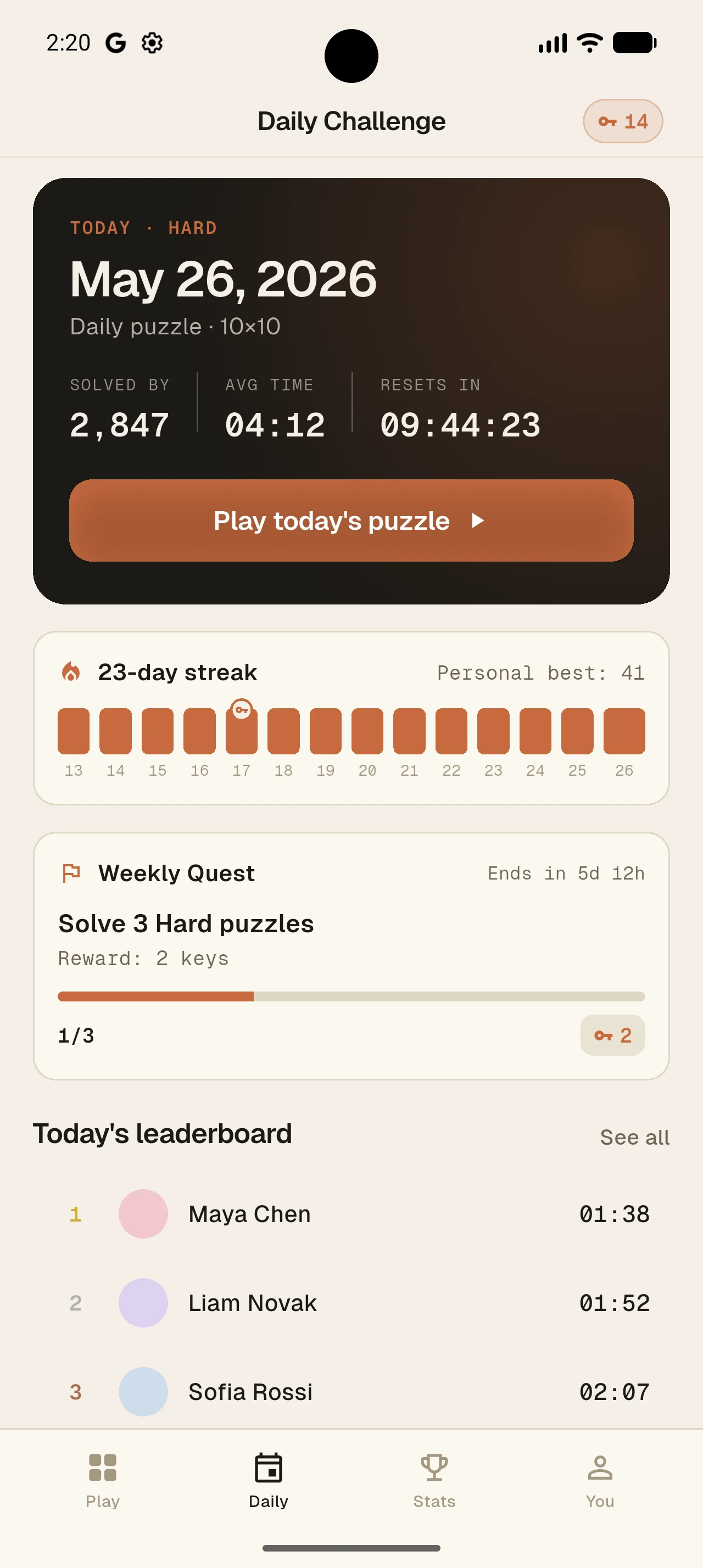 Kuadra — Shikaku Puzzle screenshot