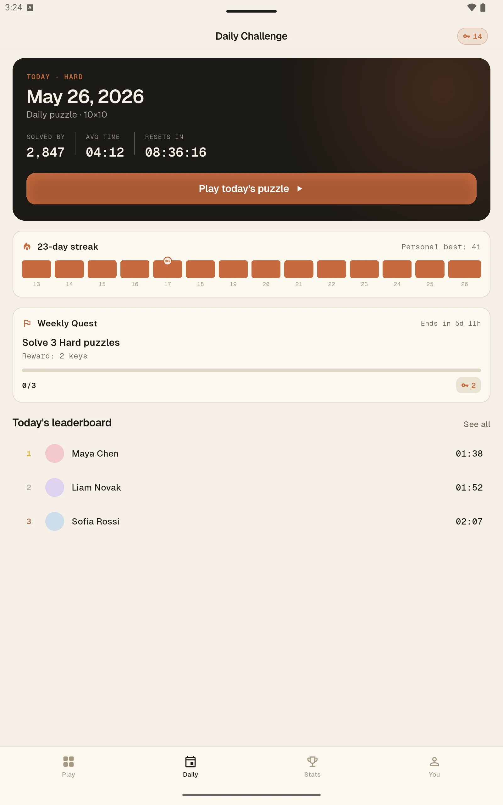 Kuadra — Shikaku Puzzle screenshot