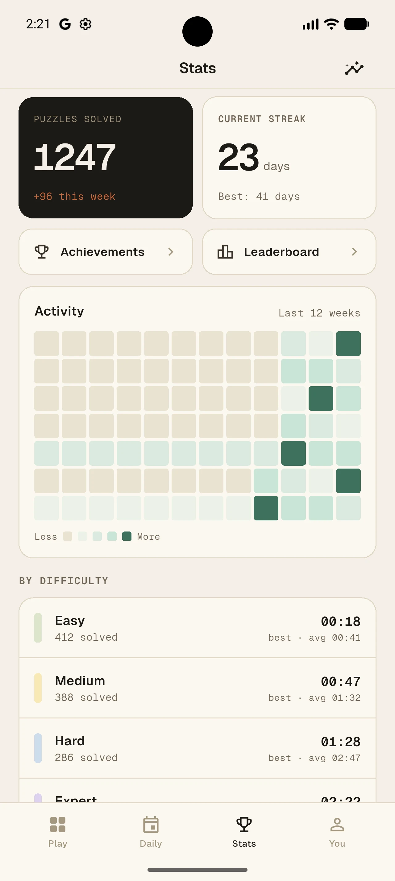 Kuadra — Shikaku Puzzle screenshot