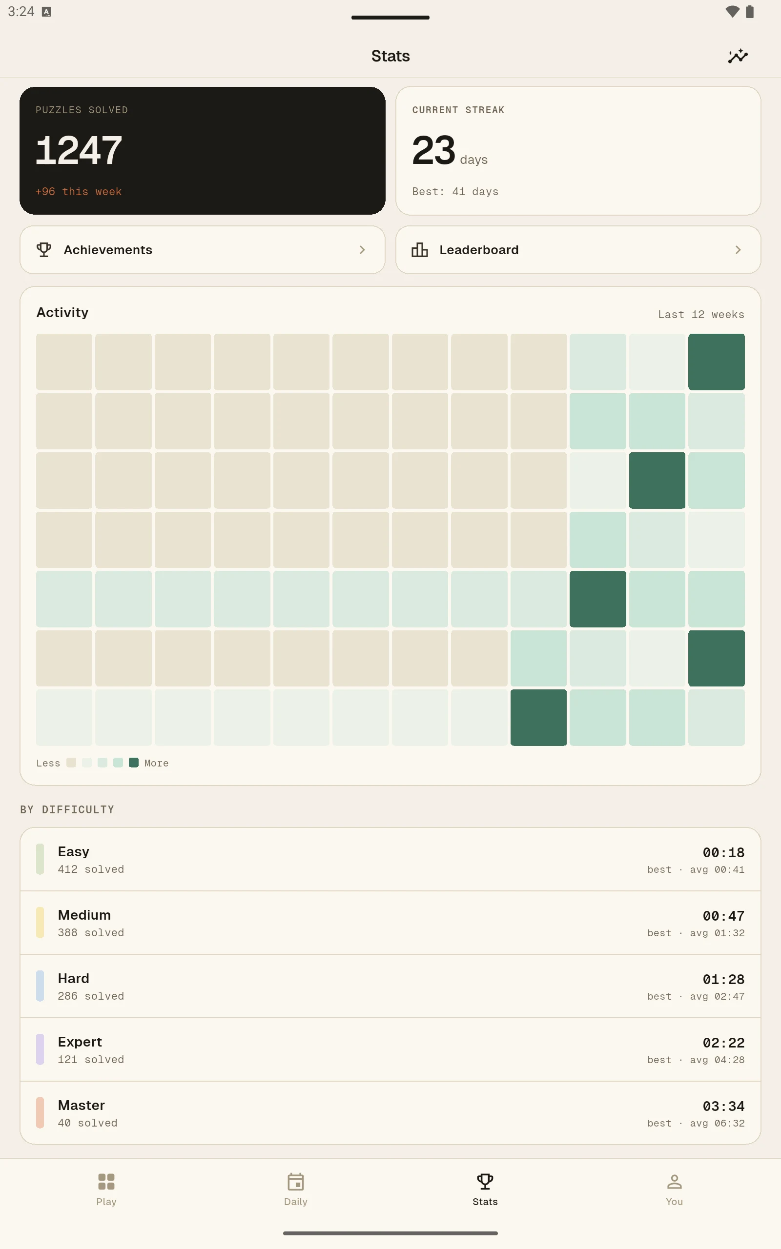Kuadra — Shikaku Puzzle screenshot